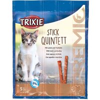 Trixie PREMIO Stick Quintett - 10 x 5 g mit Lamm & Truthahn von TRIXIE