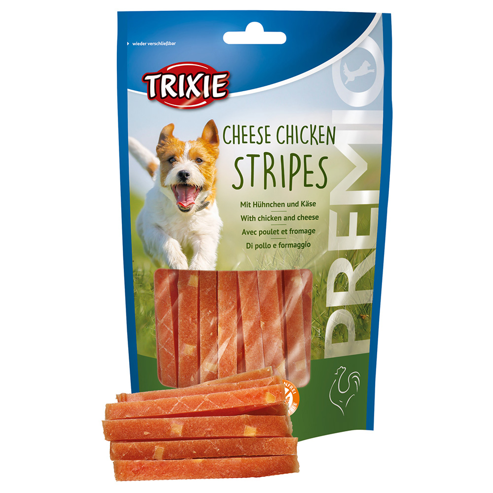 Trixie PREMIO Streifen mit Hühnchen und Käse - 100 g von TRIXIE