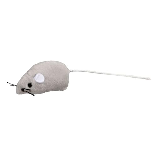 Trixie Plüsch-Maus für Katzen, 5 cm, grau Trixie Plüsch-Maus für Katzen, 5 cm, grau von TRIXIE