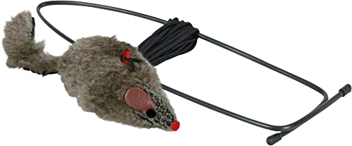 Trixie Plüsch Maus für Türrahmen, 8 cm, 1 Stück Trixie Plüsch Maus für Türrahmen, 8 cm, 1 Stück von TRIXIE