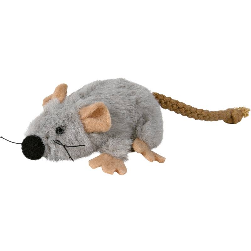 Trixie Plüschmaus mit Katzenminze 7cm von TRIXIE