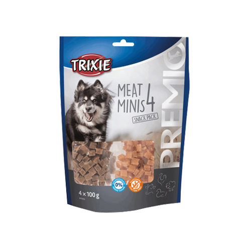 Trixie Premio - 4 Meat Minis - 4 x 100 g Trixie Premio - 4 Meat Minis - 4 x 100 g von TRIXIE