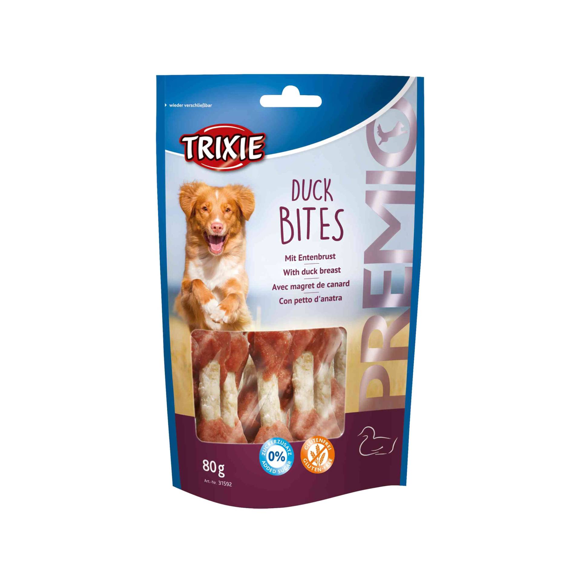 Trixie Premio Duck Bites - 80 g Trixie Premio Duck Bites - 80 g von TRIXIE