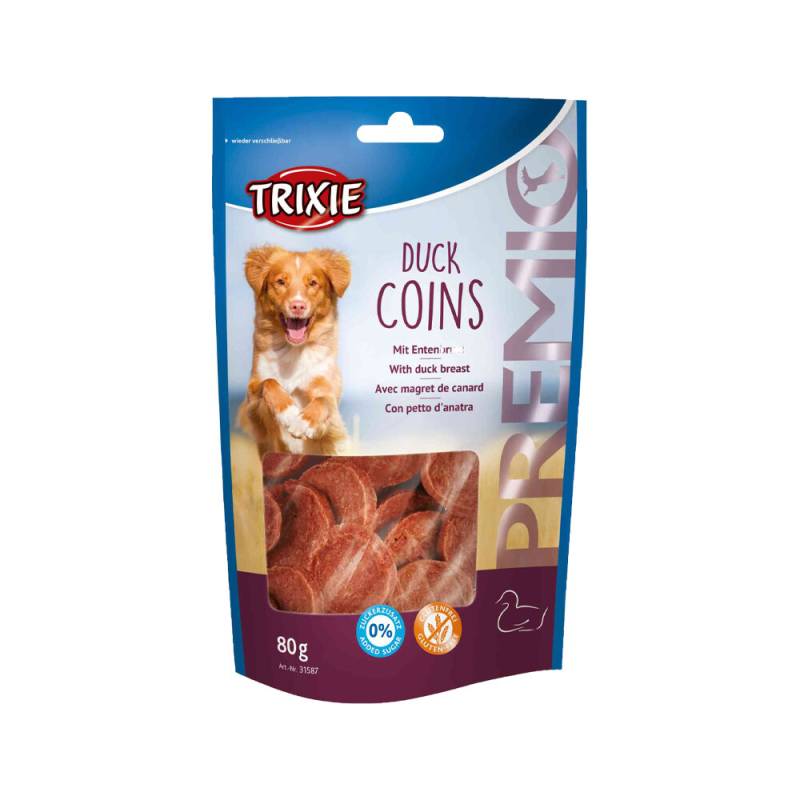 Trixie Premio Duck Coins - 80 g von TRIXIE