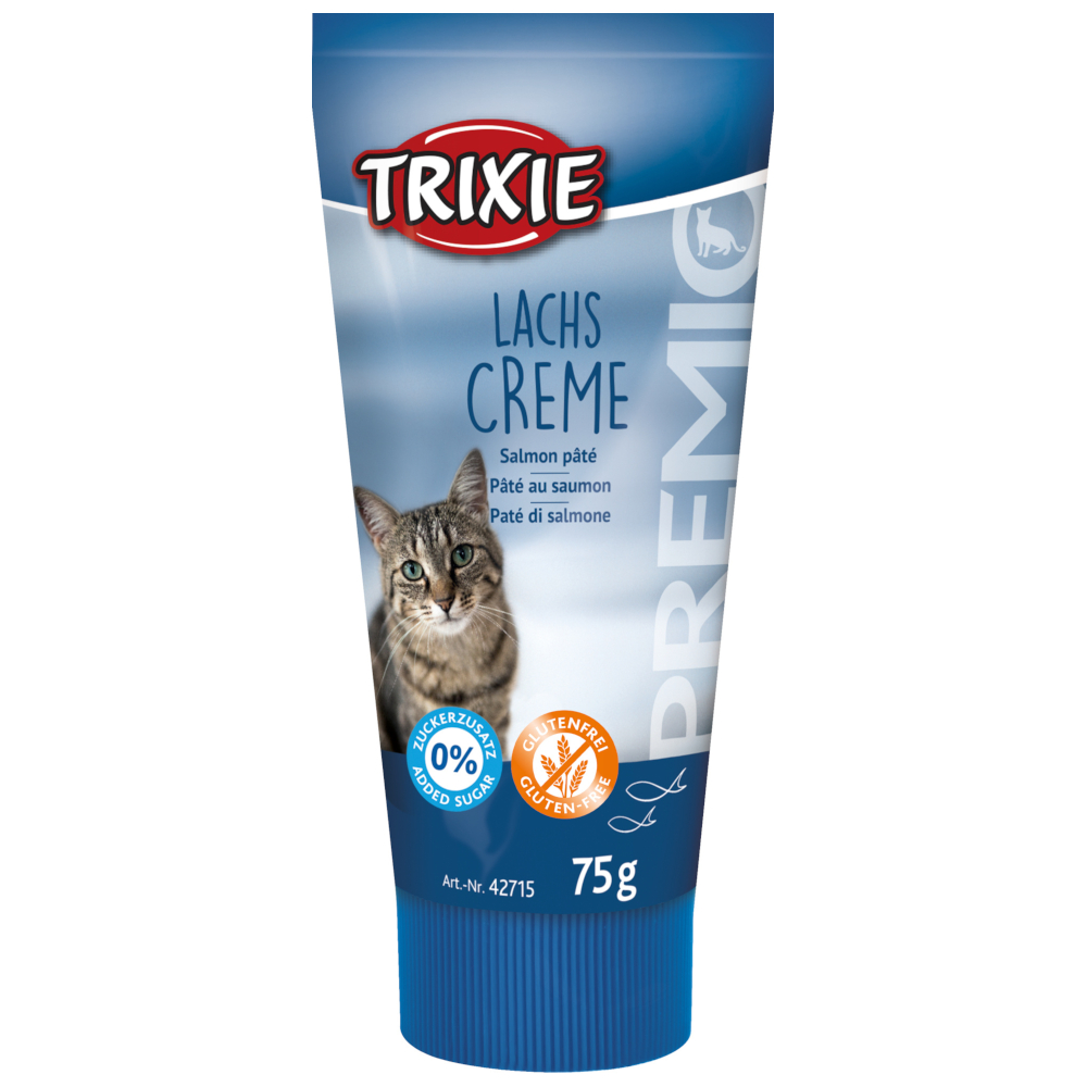 Trixie Premio Lachs Creme - Sparpaket: 6 x 75 g von TRIXIE