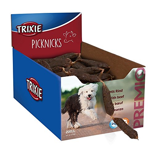 Trixie Premio Picknicks Würste 8 cm - 200 Stück, Sorte: Rind Trixie Premio Picknicks Würste 8 cm - 200 Stück, Sorte: Rind von TRIXIE