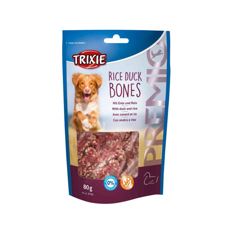 Trixie Premio Rice Duck Bones - 80 g von TRIXIE