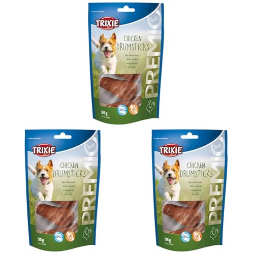 Trixie Premium Hähnchenkeulen, 95g (Packung mit 3) von TRIXIE