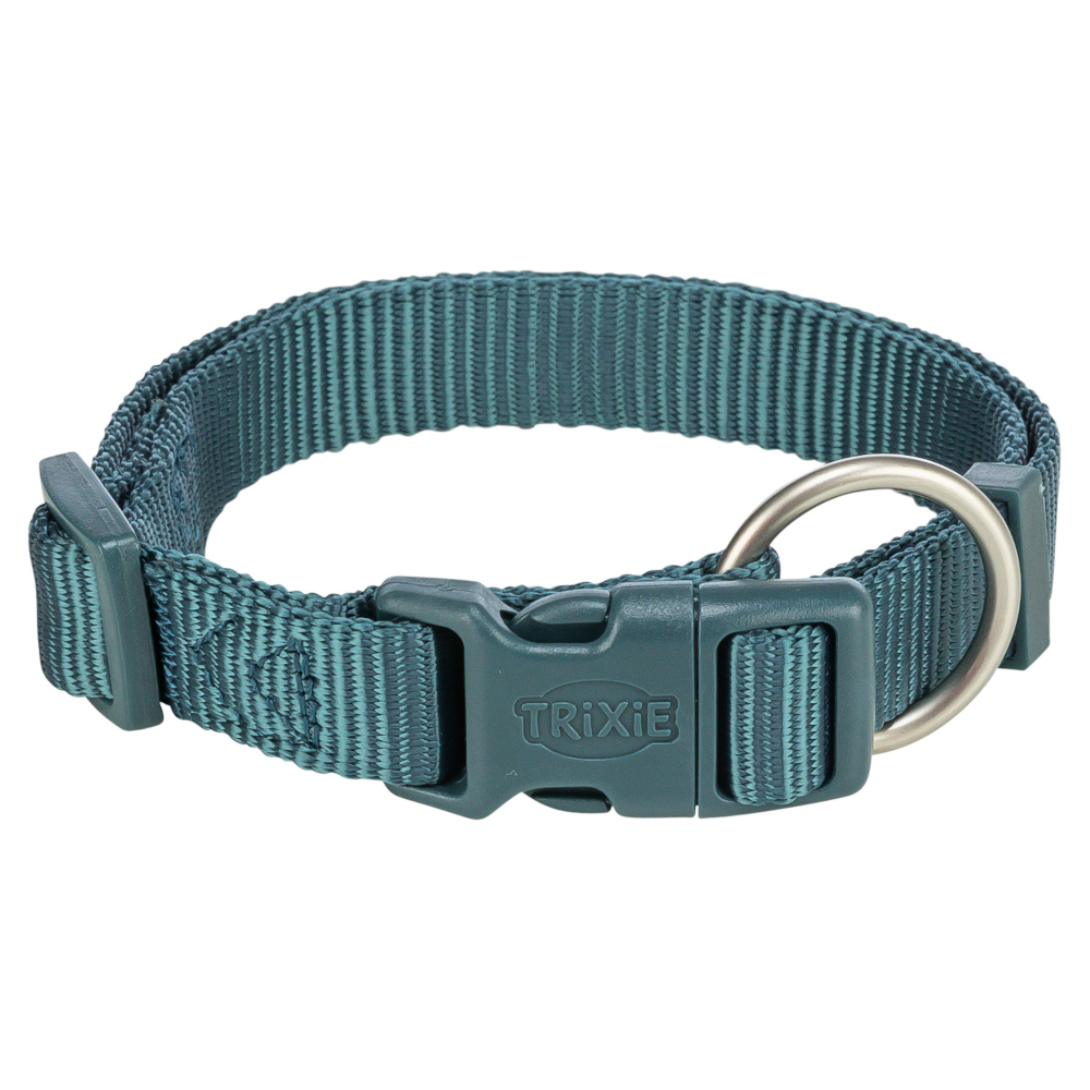 Trixie Premium Halsband, petrol - Größe XS - S: 22 - 35 cm Halsumfang, 10 mm breit Trixie Premium Halsband, petrol - Größe XS - S: 22 - 35 cm Halsumfang, 10 mm breit von TRIXIE