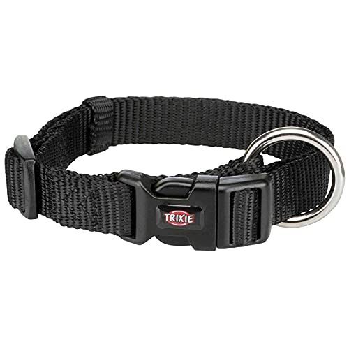 TRIXIE Premium Hund Collar-Parent, schwarz, Small - Medium, 4011905201511 von TRIXIE