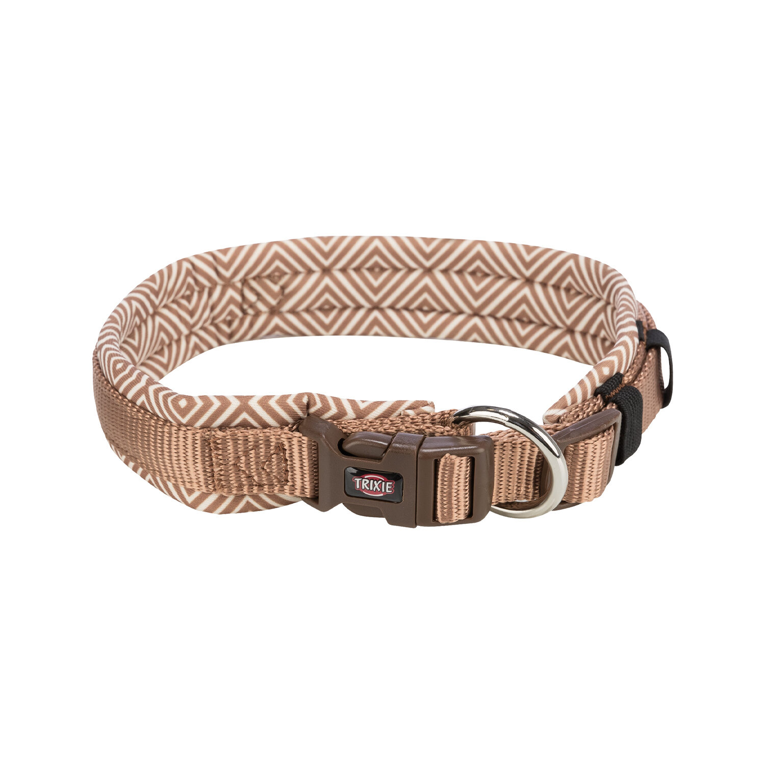 Trixie Premium Hundehalsband - L/XL: 56-62 cm x 25 mm - Karamell von TRIXIE