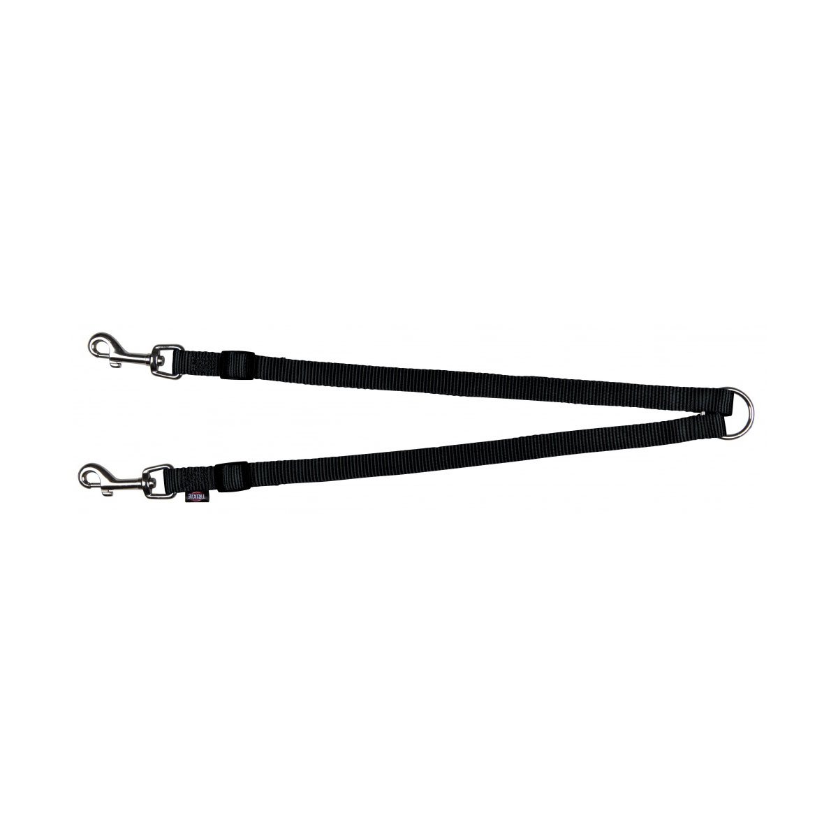 Trixie Premium Koppel für zwei Hunde 40-70 cm schwarz Trixie Premium Koppel für zwei Hunde 40-70 cm schwarz von TRIXIE