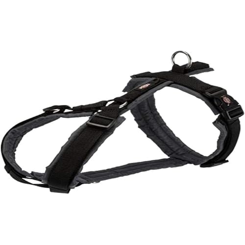 TRIXIE - Geschirr Trekking für Hunde, Größe L, Farbe: Schwarz/Grau Graphit TRIXIE - Geschirr Trekking für Hunde, Größe L, Farbe: Schwarz/Grau Graphit von TRIXIE