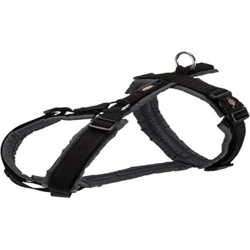TRIXIE Trekkinggeschirr New Premium, M 53-64cm/20mm, schwarz/Graphit, Hund TRIXIE Trekkinggeschirr New Premium, M 53-64cm/20mm, schwarz/Graphit, Hund von TRIXIE