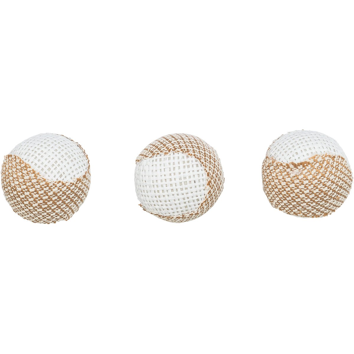 Trixie Rasselbälle mit Jute 5cm 3 Stück Trixie Rasselbälle mit Jute 5cm 3 Stück von TRIXIE