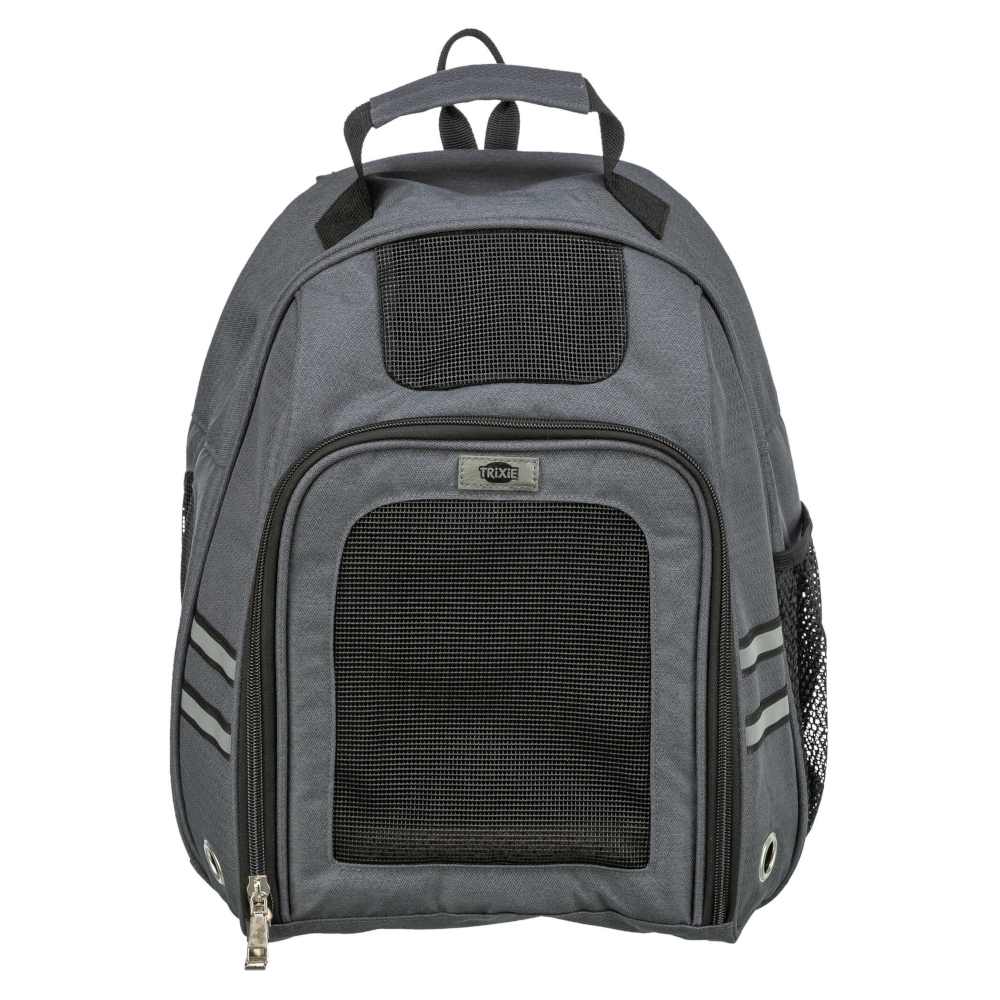 Trixie Rucksack Dan, grau - L 34 x B 26 x H 44 cm von TRIXIE