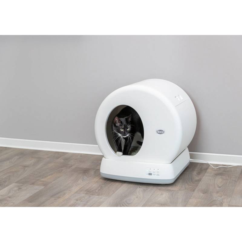 Trixie Selbstreinigende Katzentoilette - Weiß - 53 × 55,5 × 52 cm von TRIXIE