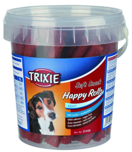 Trixie Soft Snack Happy Rolls 500g Eimer von TRIXIE