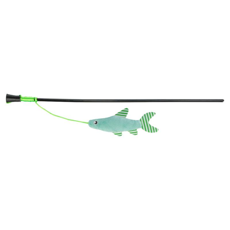 Trixie Spielangel Plüsch-Fisch mit Katzenminze - L 42 cm Trixie Spielangel Plüsch-Fisch mit Katzenminze - L 42 cm von TRIXIE