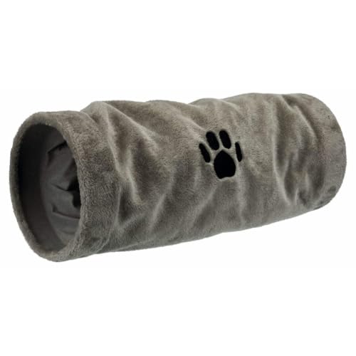 Trixie Spieltunnel aus Plüsch Grau Trixie Spieltunnel aus Plüsch Grau von TRIXIE