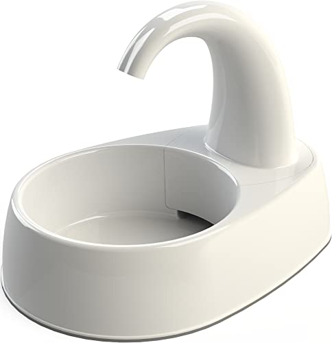 Trixie Strahlbrunnen, gebogen, weiß, 2,5 l/25 × 24,5 × 35 cm von TRIXIE