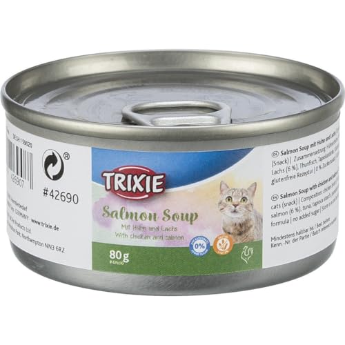 Soup mit Huhn & Lachs von trixie