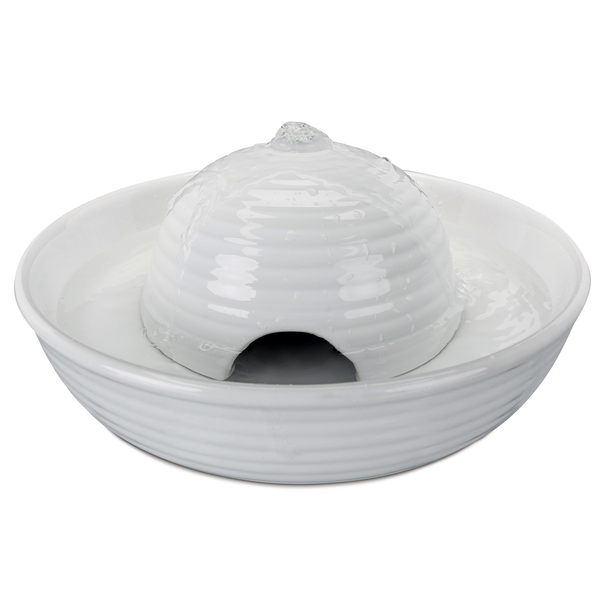 Trixie Trinkbrunnen Keramik, Vital Flow Mini, 0,8L - weiß von TRIXIE