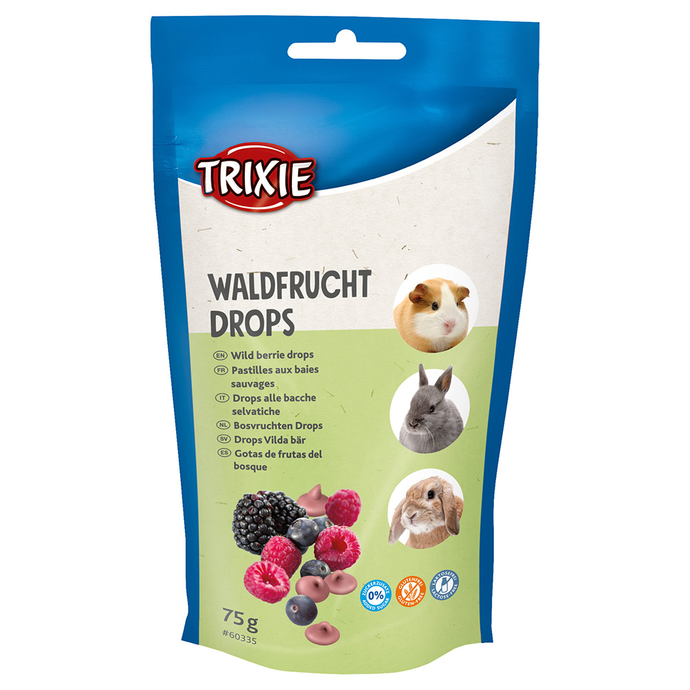 Trixie Waldfrucht Drops - Sparpaket: 3 x 75 g Trixie Waldfrucht Drops - Sparpaket: 3 x 75 g von TRIXIE