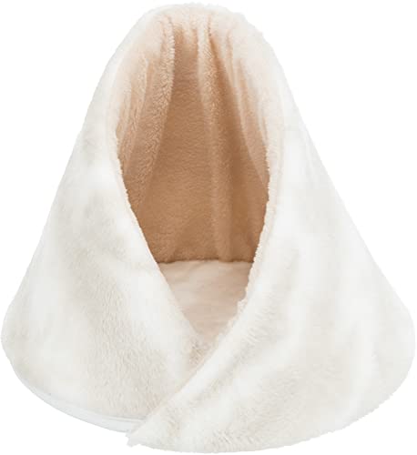 Trixie Weiche Höhle Nelli, Ø 52 × 40 cm, Weiß-Taupe Trixie Weiche Höhle Nelli, Ø 52 × 40 cm, Weiß-Taupe von TRIXIE