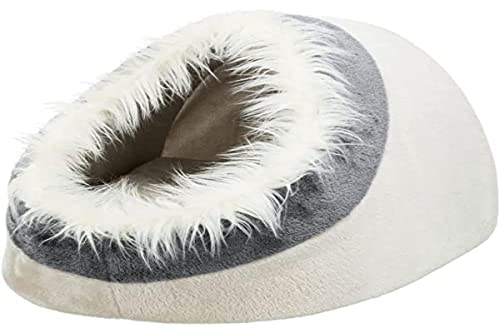 TRIXIE Minou Soft Höhle, 41 × 30 × 50 cm, Beige/Grau TRIXIE Minou Soft Höhle, 41 × 30 × 50 cm, Beige/Grau von TRIXIE