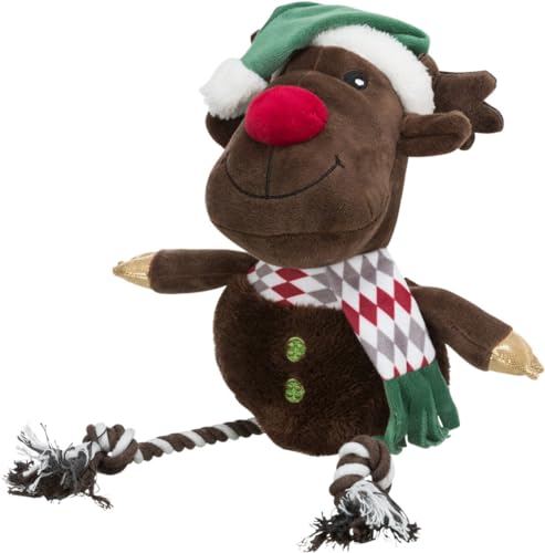Trixie xmas rendier met flostouw benen pluche / katoen 49 cm Trixie xmas rendier met flostouw benen pluche / katoen 49 cm von TRIXIE