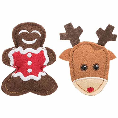 Trixie Weihnachtselch und Lebkuchenmann aus Filz Trixie Weihnachtselch und Lebkuchenmann aus Filz von TRIXIE