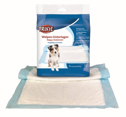 Trixie Welpen-Unterlage Nappy-Stubenrein 40x60cm - 7er Trixie Welpen-Unterlage Nappy-Stubenrein 40x60cm - 7er von TRIXIE
