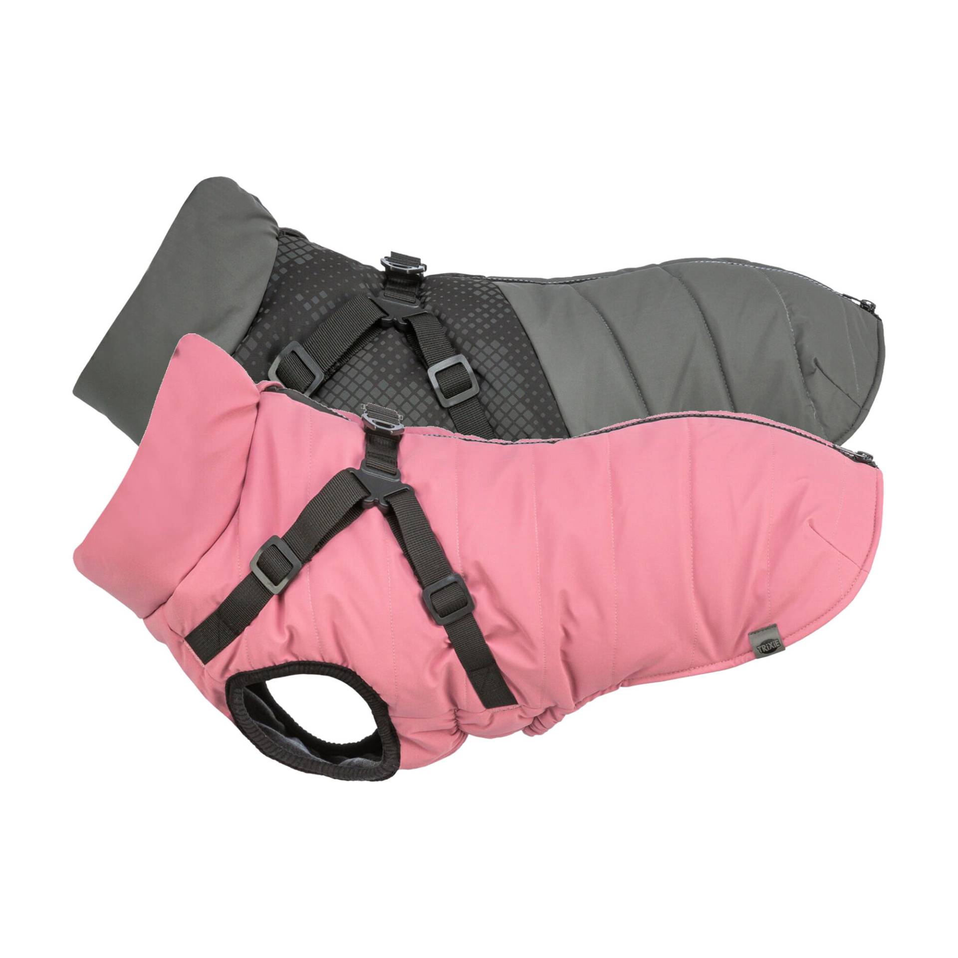 Trixie Winterjacke mit Geschirr Pontis Reflect - Grau - S - 36 cm Trixie Winterjacke mit Geschirr Pontis Reflect - Grau - S - 36 cm von TRIXIE