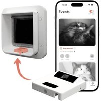 Trixie ZeroMOUSE 2.0: Intelligente Beute-Erkennung für Mikrochip-Katzenklappen – Verhindert Mäuse & Vögel im Haus von TRIXIE