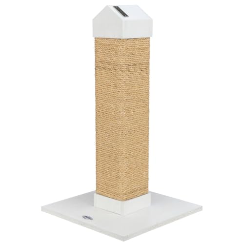 TRIXIE Kratzstamm BE Nordic Iben 60 cm in weiß – Kratzsäule für kleine & Junge Katzen mit Schwerer Bodenplatte, komfortabel & stabil – 44744 TRIXIE Kratzstamm BE Nordic Iben 60 cm in weiß – Kratzsäule für kleine & Junge Katzen mit Schwerer Bodenplatte, komfortabel & stabil – 44744 von TRIXIE
