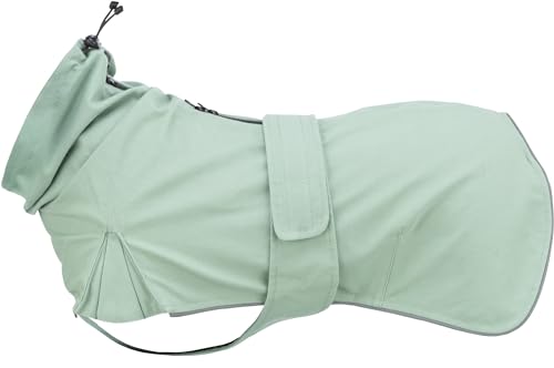 TRIXIE Citystyle Mackintosh Hund Dublin Salbei, Regenschutz, Grüne Hundekleidung, 49 cm, Unisex, Erwachsener, Pull On TRIXIE Citystyle Mackintosh Hund Dublin Salbei, Regenschutz, Grüne Hundekleidung, 49 cm, Unisex, Erwachsener, Pull On von TRIXIE