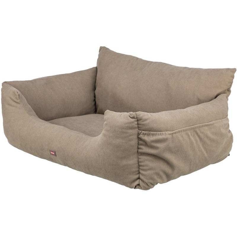 Trixie doppelter Autositz taupe 80×60×35 cm von TRIXIE