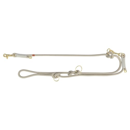 TRIXIE V-Leine Soft Rope, XS-S, 2 m/6 mm, hellgrau - verstellbare Hundeleine für kleine Hunde aus gewebtem Tau, 3-Fach längenverstellbar - 1985219 TRIXIE V-Leine Soft Rope, XS-S, 2 m/6 mm, hellgrau - verstellbare Hundeleine für kleine Hunde aus gewebtem Tau, 3-Fach längenverstellbar - 1985219 von TRIXIE