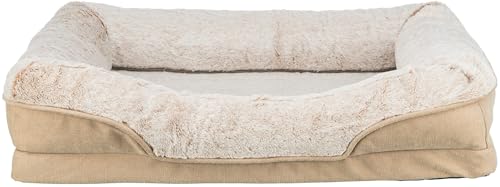 TRIXIE orthopädisches Hundebett Vital Lino 110 × 75 cm in beige - hochwertiges Hundekissen mit Memory Schaum - Hundekorb für ältere Hunde - gelenkschonend und entlastend – 374057 TRIXIE orthopädisches Hundebett Vital Lino 110 × 75 cm in beige - hochwertiges Hundekissen mit Memory Schaum - Hundekorb für ältere Hunde - gelenkschonend und entlastend – 374057 von TRIXIE