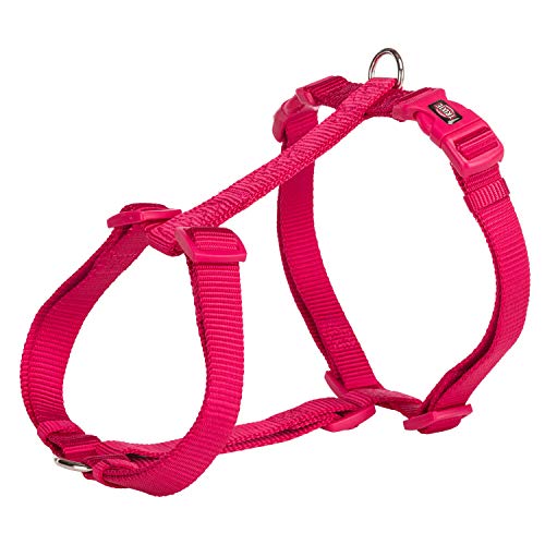 TRIXIE Hundegeschirr Rosa XS, S Einfach Stufenlos verstellbarer Gurt Flexibler, verstellbarer Bauchgurt von TRIXIE