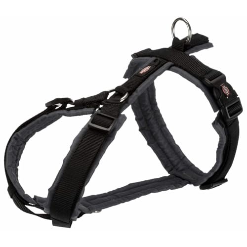 TRIXIE Geschirr fÜr Hunde Premium Trekking schwarz/grau TRIXIE Geschirr fÜr Hunde Premium Trekking schwarz/grau von TRIXIE