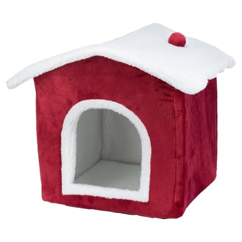 Trixie xmas kattenmand huis rood / wit 35x38x45 cm Trixie xmas kattenmand huis rood / wit 35x38x45 cm von TRIXIE