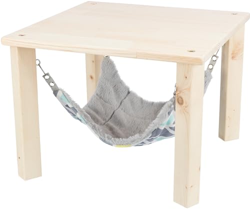 Unterstand mit Hängematte Sunny, 37 × 29 × 37 cm, bunt/grau von TRIXIE