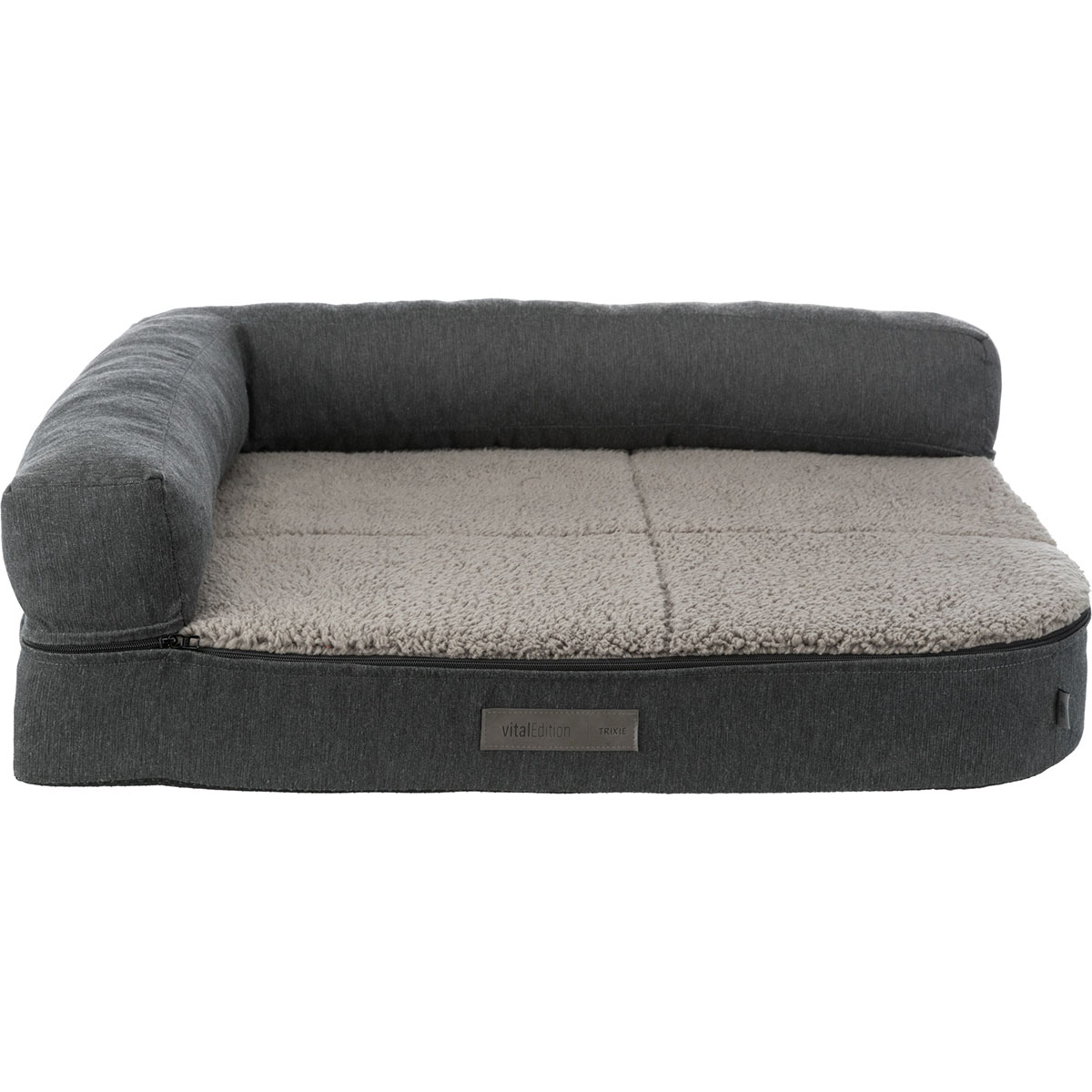Vital Sofa Bendson, eckig, dunkelgrau/hellgrau 100x80cm Vital Sofa Bendson, eckig, dunkelgrau/hellgrau 100x80cm von TRIXIE