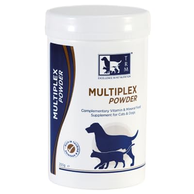 TRM Pet Multiplex Powder Nahrungsergänzungsmittel Pulver für Katzen und Hunde 200g. Vitamin- und Mineralfutterzusatz TRM Pet Multiplex Powder Nahrungsergänzungsmittel Pulver für Katzen und Hunde 200g. Vitamin- und Mineralfutterzusatz von TRM