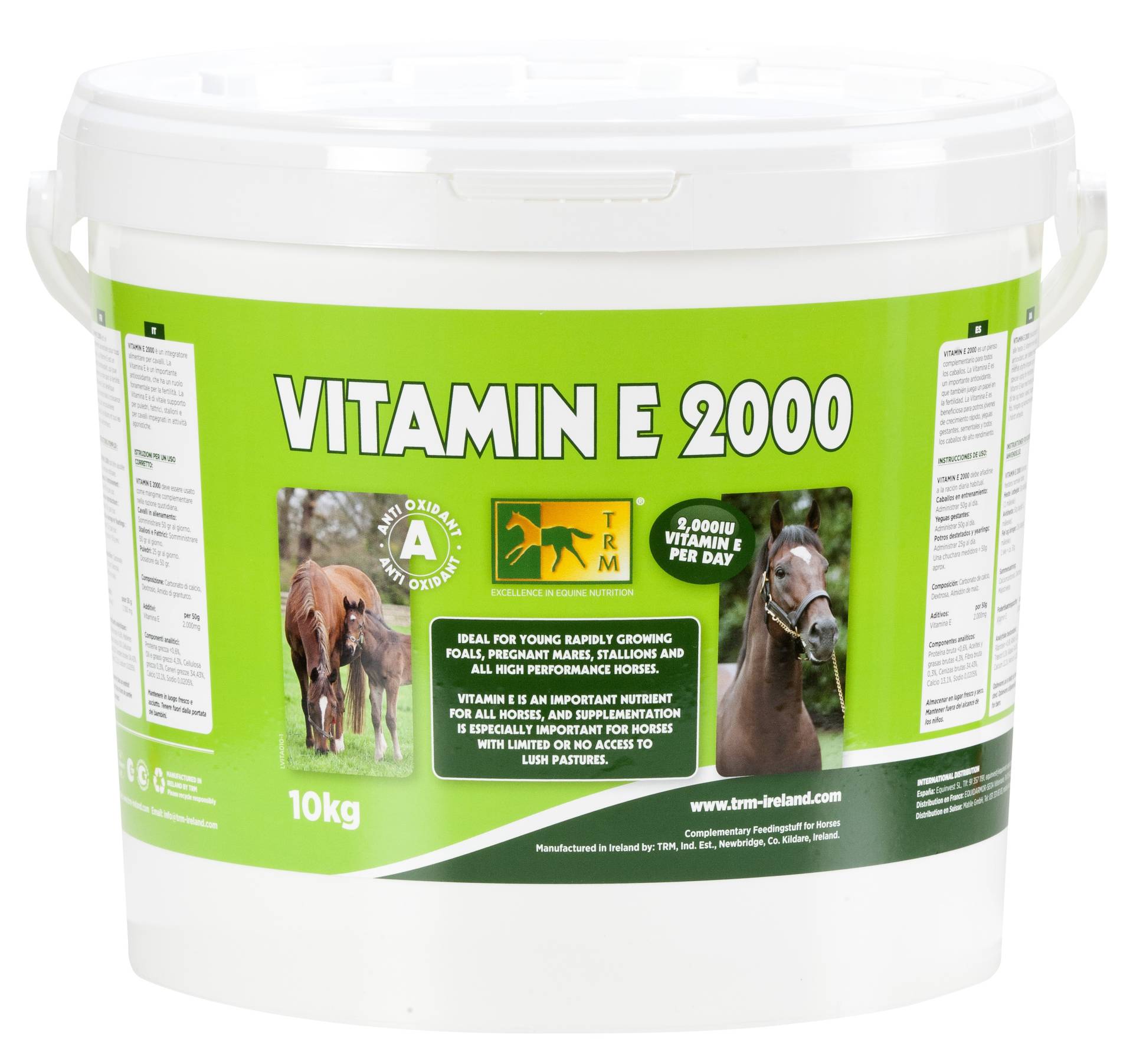 Trm Vitamin E 2000 10 kg fördert die Fruchtbarkeit Trm Vitamin E 2000 10 kg fördert die Fruchtbarkeit von TRM