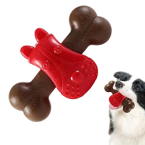 TROONZ Beißspielzeug für Welpen - Interaktives Welpenknochen-Hundespielzeug gegen Langeweile | Welpen-Essentials für kleine, mittlere und große Hunde, Spielzeug zur Bereicherung für Hunde von TROONZ