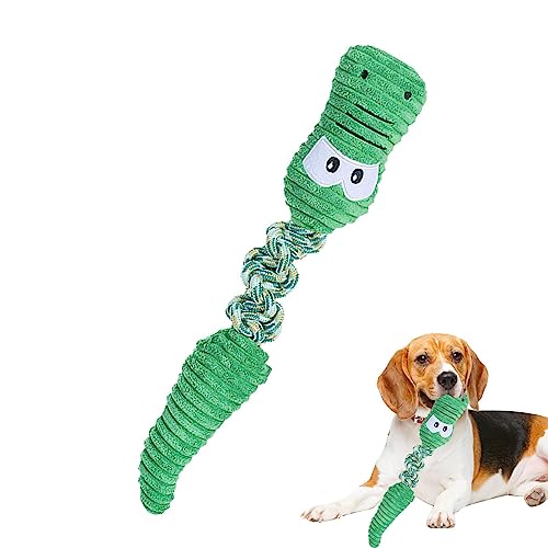 TROONZ Haustiere Plüschspielzeug mit Geräuschen, Kauspielzeug für Hunde | Plüschtiere Hunde Quietschspielzeug,Welpengeräusche erzeugendes Spielzeug zur Zahnreinigung für Wohnzimmer, Camping, Parks, von TROONZ