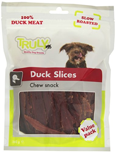 TRULY Hunde Snacks, Soft Duck Strips, 1er Pack (1 x 360 g) von TRULY